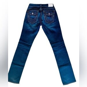 True Religion Pink Swarovski Jeans. Size 27. Boot cut.